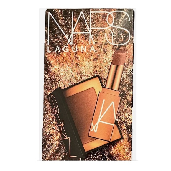 NARS Laguna Set Bronzing Powder and Afterglow Lip Balm Travel Size Set of 2 - Picture 9 of 16